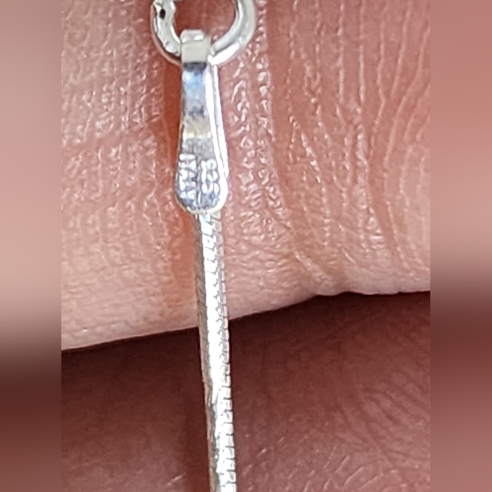 925 Sterling Silver Angel Wings Necklace Pendant Wings/ Chain - Picture 6 of 7